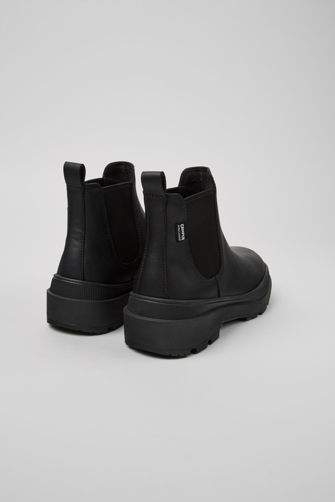 Brutus Trek HYDROSHIELD® MICHELIN Black leather ankle boots for women