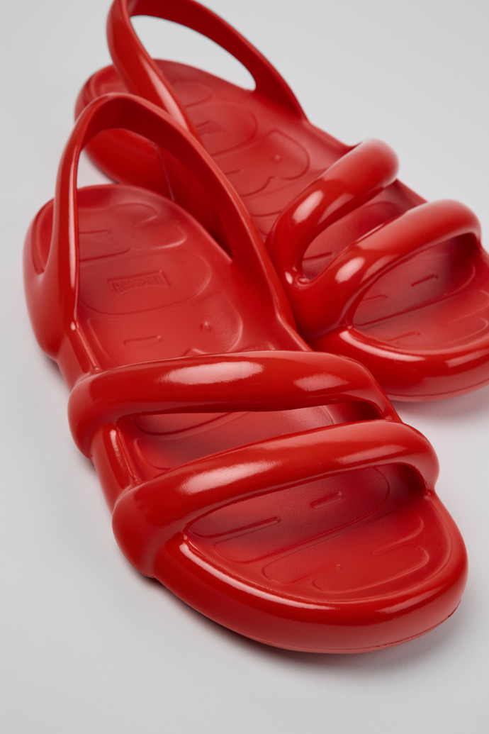 Kobarah Flat Red Sandal.