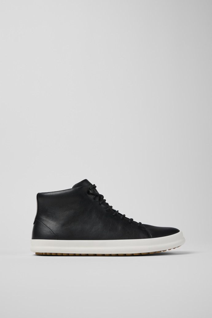 Chasis Black ankle boot for men