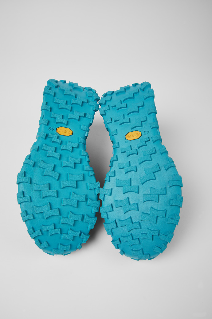 Drift Trail VIBRAM Black leather and nubuck sneakers for men