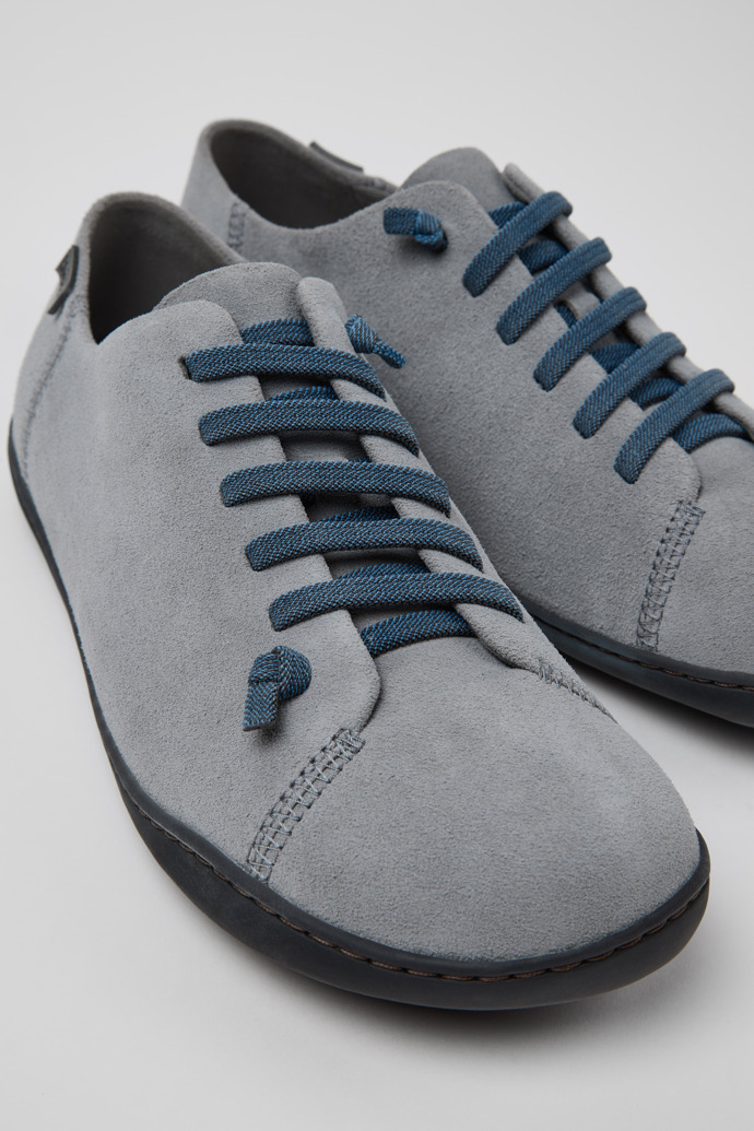 Peu Gray Nubuck Men's Shoes.