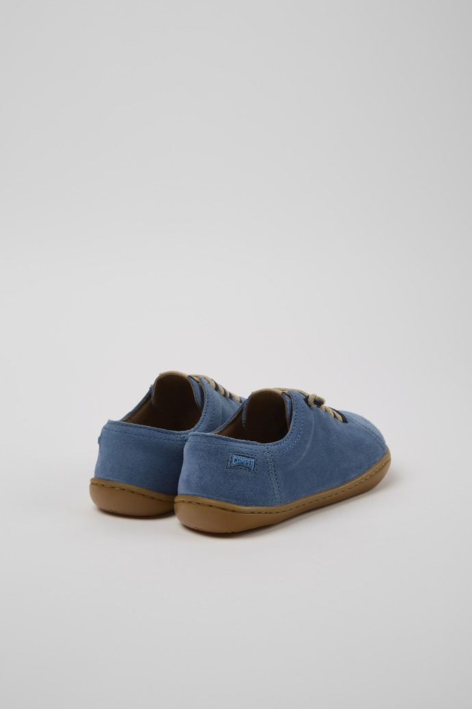 Peu Blue Nubuck Kids' Shoe.