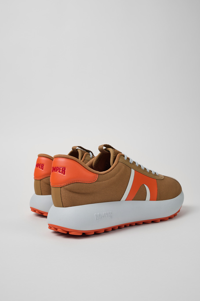 Pelotas Athens Brown Textile Sneaker for Men