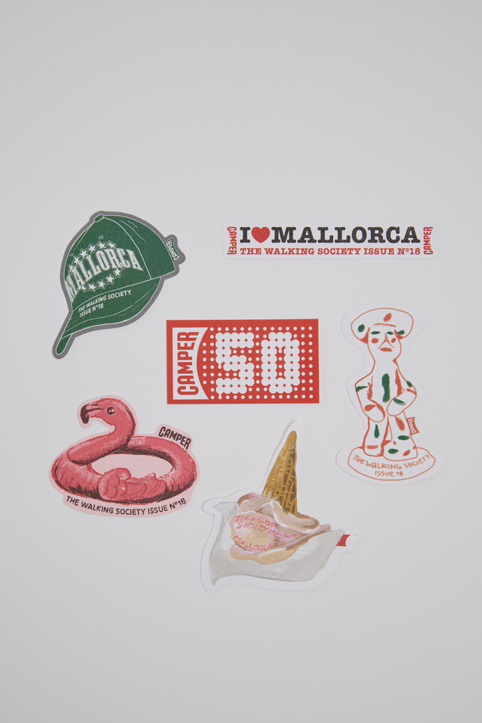 The Walking Society Mallorca Stickers 6 pack of stickers
