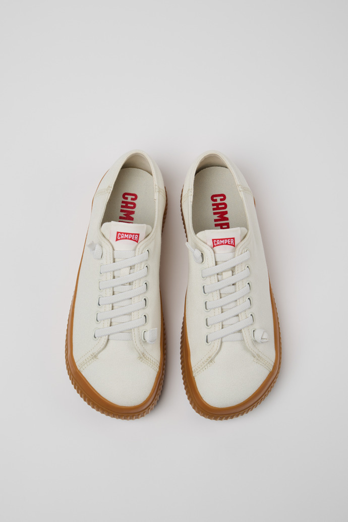 Peu Roda White TENCEL™ Lyocell Men's Sneakers.