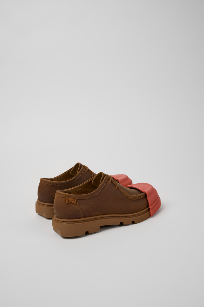 Junction Brown Regenerative Leather Shoes for Women.