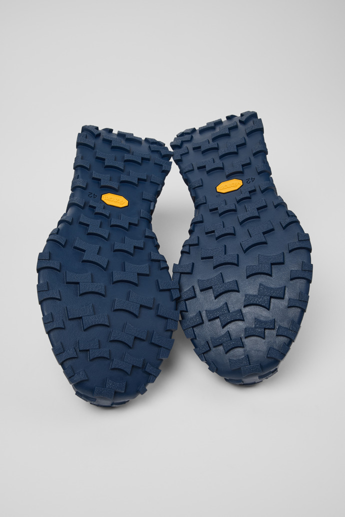 Drift Trail Blue Textile and Nubuck Sneakers for Men.