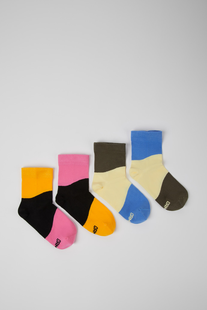 Odd Socks Pack Two pair pack of multicolored socks