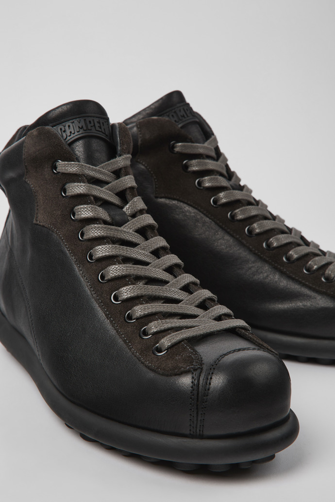 Pelotas Multicolor Vegetable Tanned Leather Ankle Boots for Men.