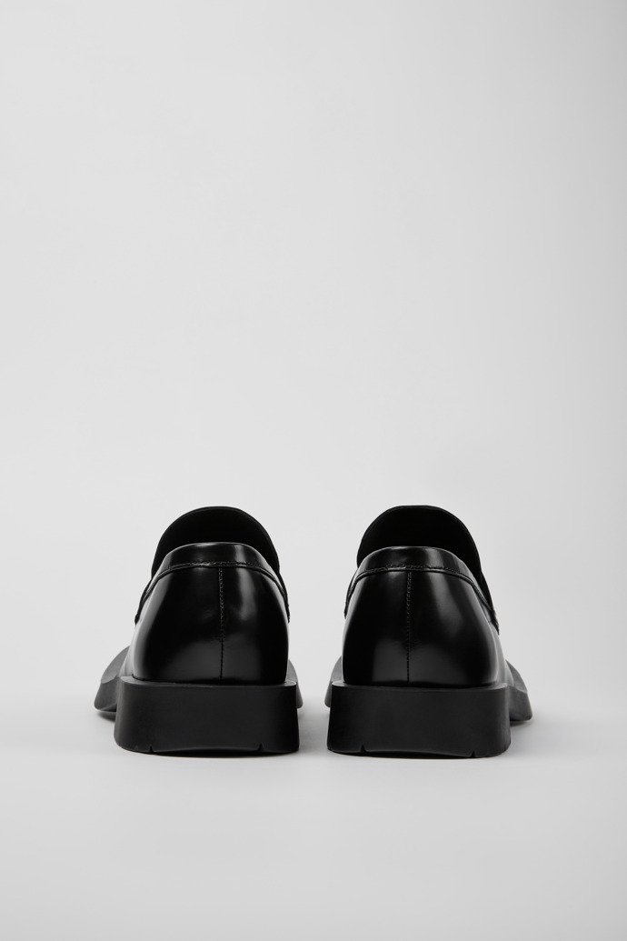 Mil 1978 Black Leather Loafers