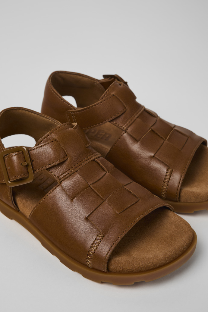 Brutus Sandal Brown Leather Sandal
