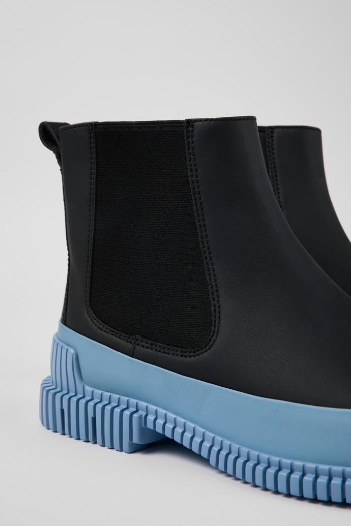 Pix Multicolored Leather Chelsea Bootie for Men