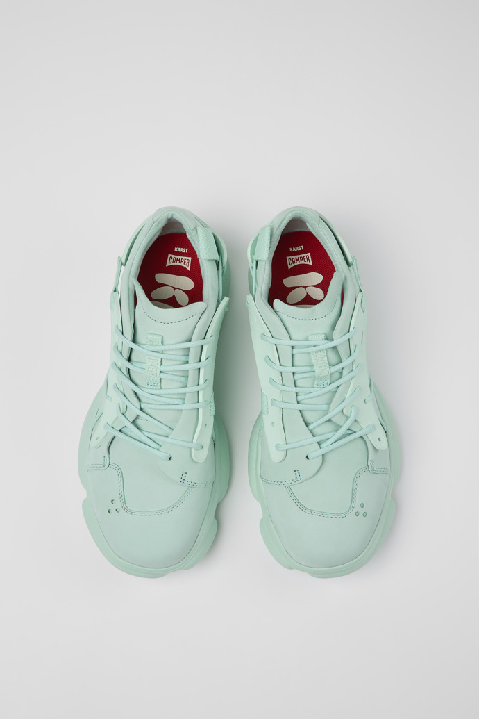 Karst Blue Nubuck/Textile Sneaker for Men