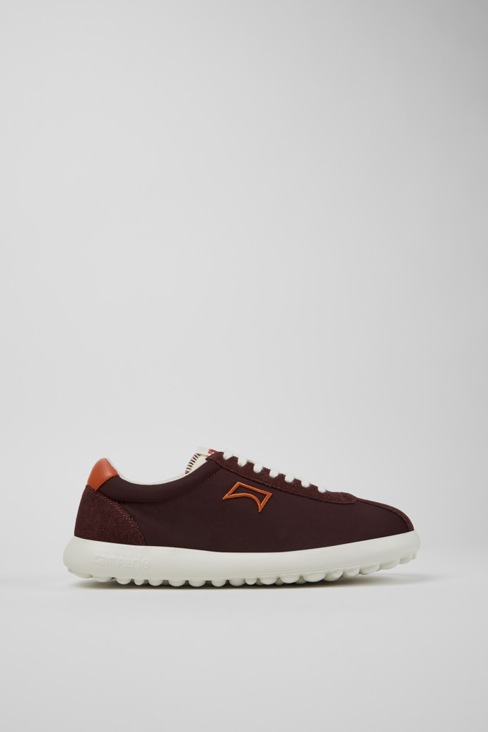 Pelotas XLF Burgundy Textile and Nubuck Sneakers for Men.