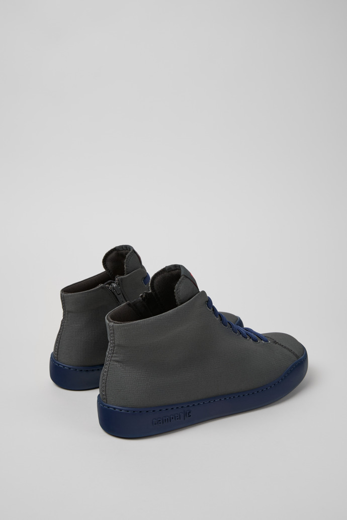 Peu Touring Gray Textile Sneaker Boots for Men.