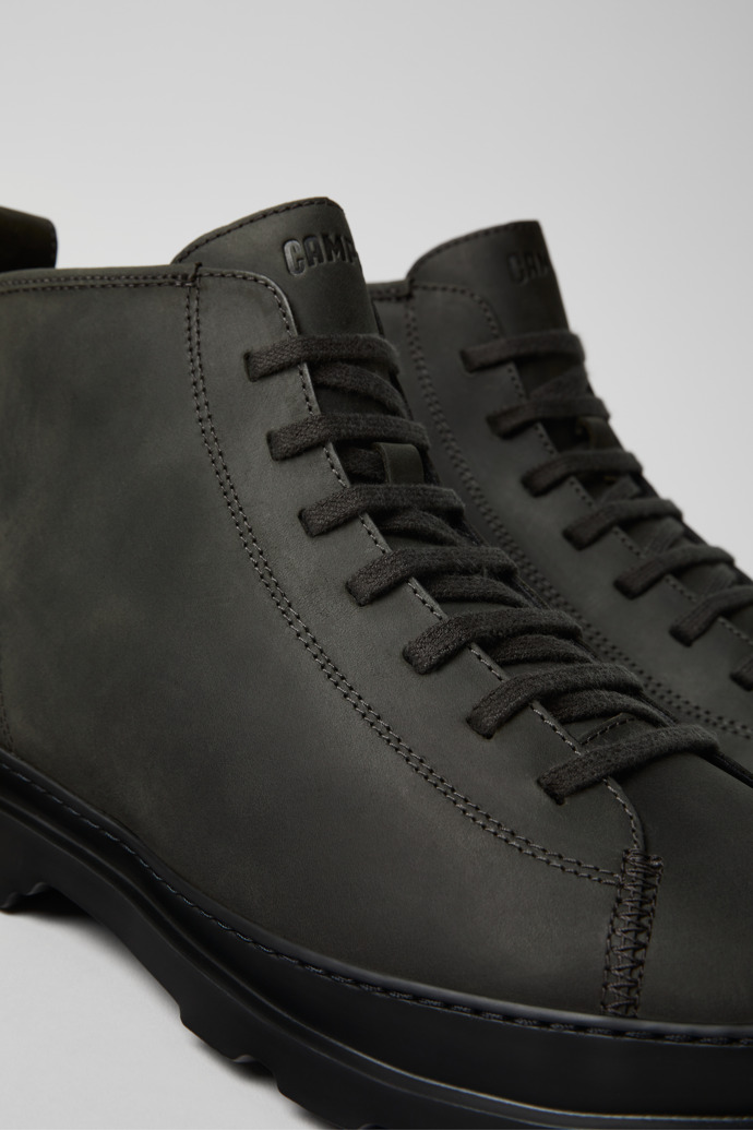 Brutus Gray ankle boot for men