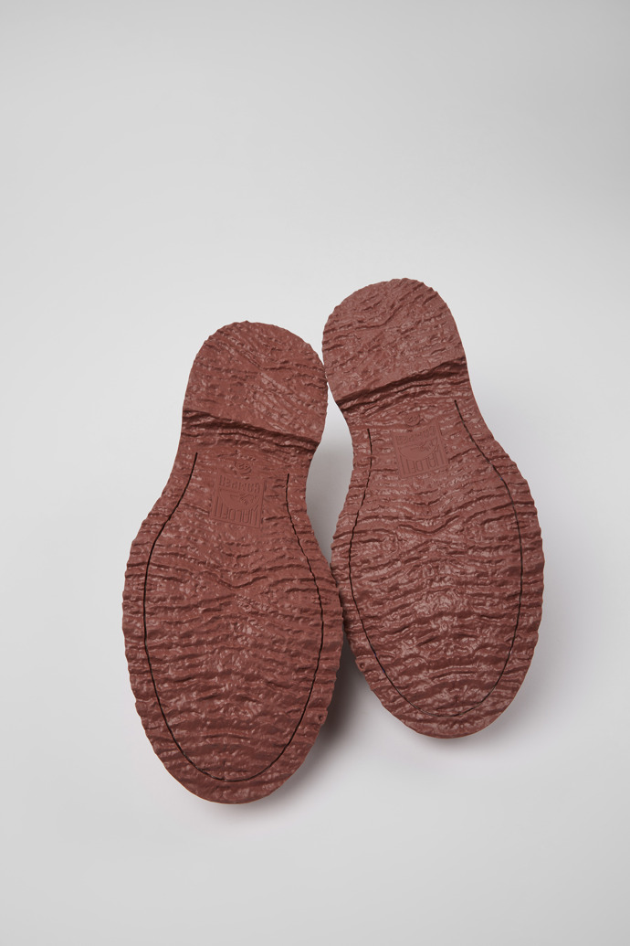 Walden Red Leather Moccasin for Men