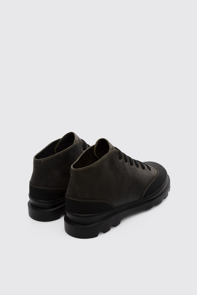 Brutus Greenish-grey ankle boot for men