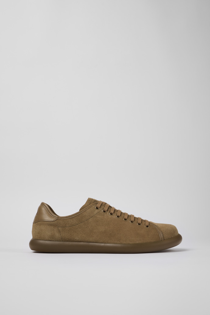 Pelotas Soller Brown Nubuck & Leather Men's Sneakers.