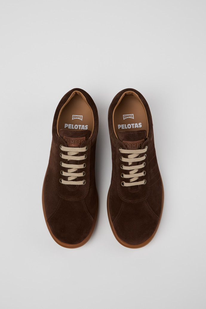 Pelotas Brown nubuck shoes for men