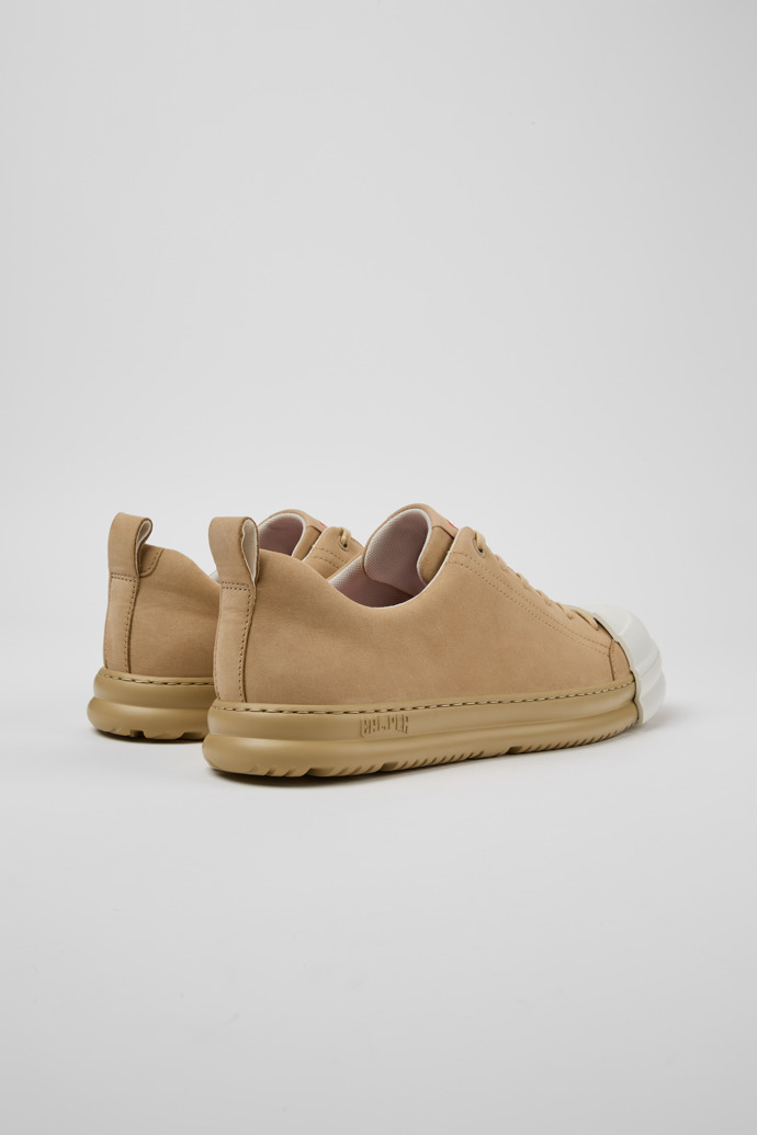 Junction Runner Beige Nubuck Men's Sneakers.