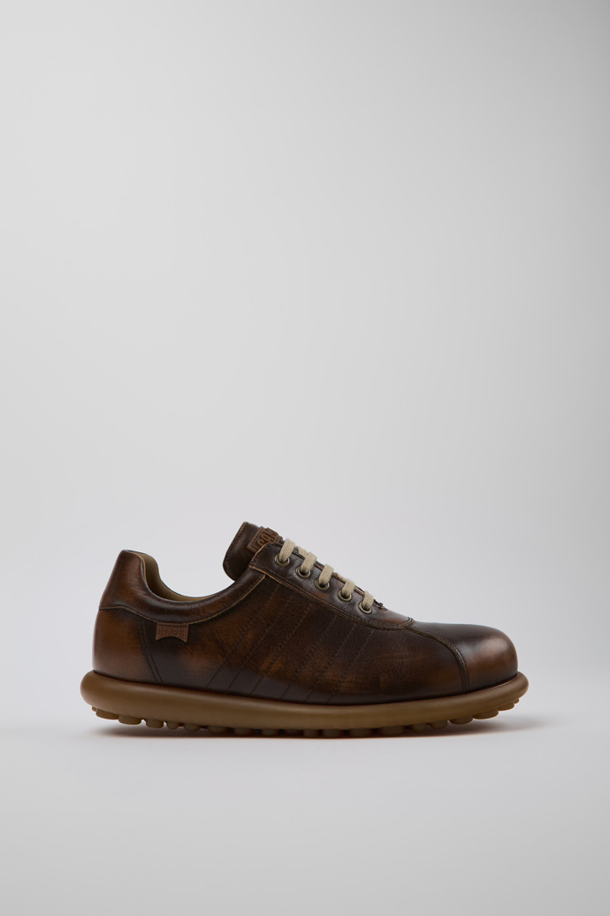 Pelotas Brown Leather Shoes for Men.