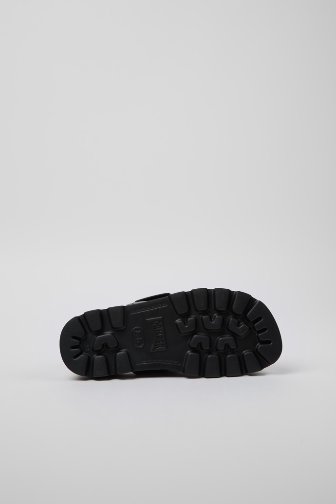 Brutus Sandal Black Leather Sandals for Women.