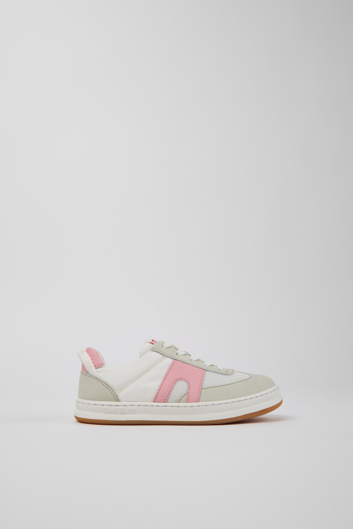 Runner Multicolor Textile and Leather Sneakers for Kids.