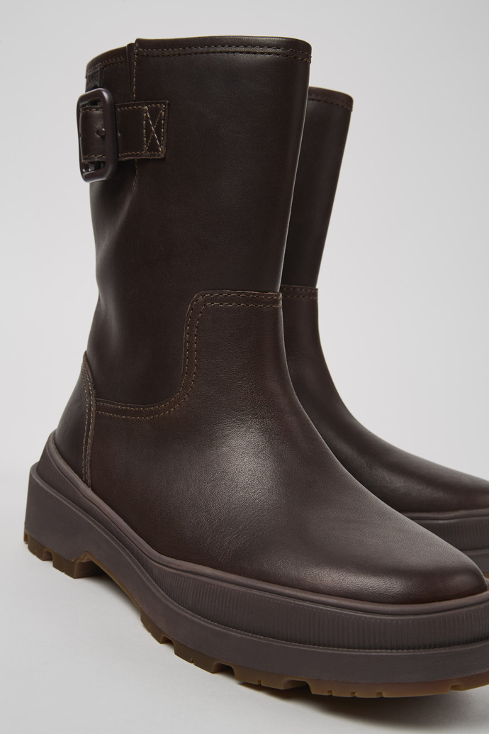 Brutus Trek MICHELIN Brown nubuck boots for women