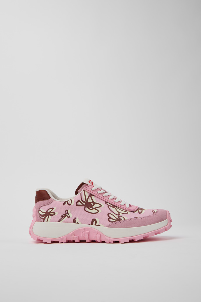 Drift Trail VIBRAM Multicolor Recycled PET and Nubuck Women's Sneakers.