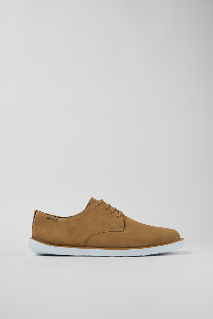 Wagon Brown Nubuck Blucher for Men
