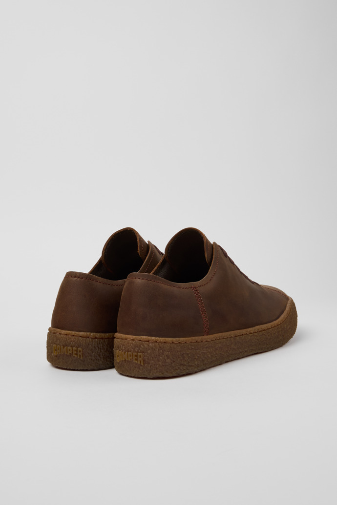 Peu Terreno Brown Nubuck Shoes for Men.