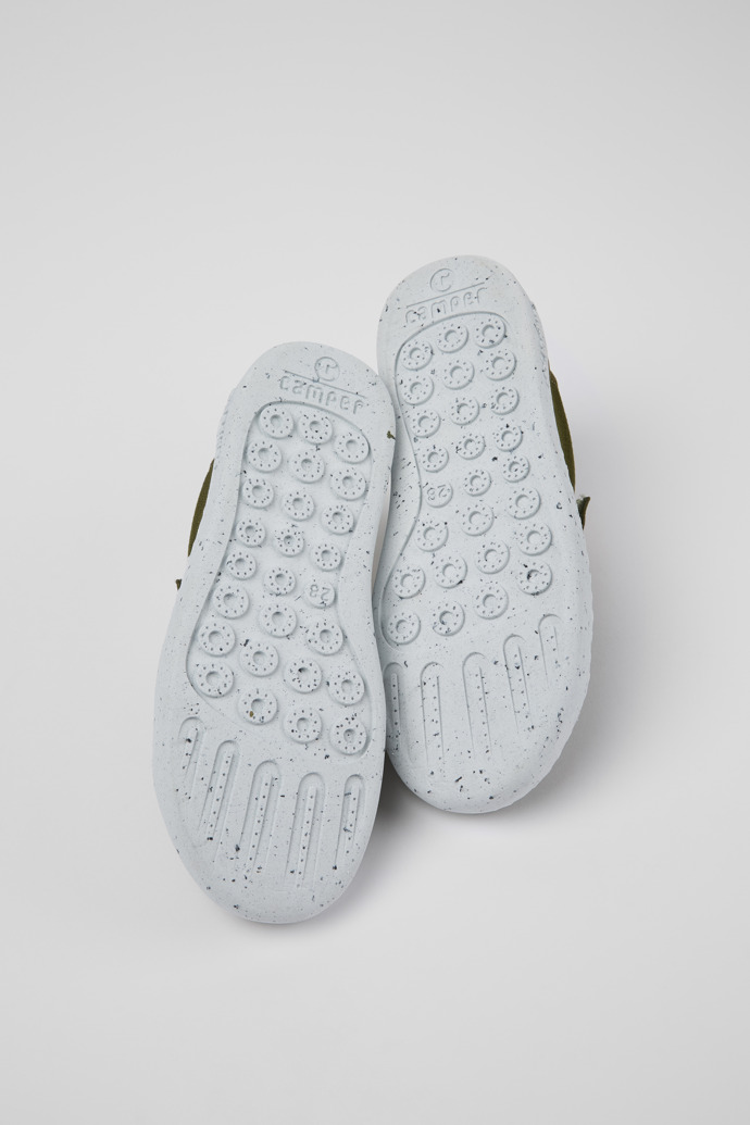 Peu Touring Green Textile Slip-on