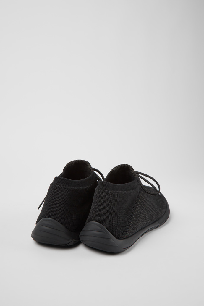 Path Black textile shoes for men