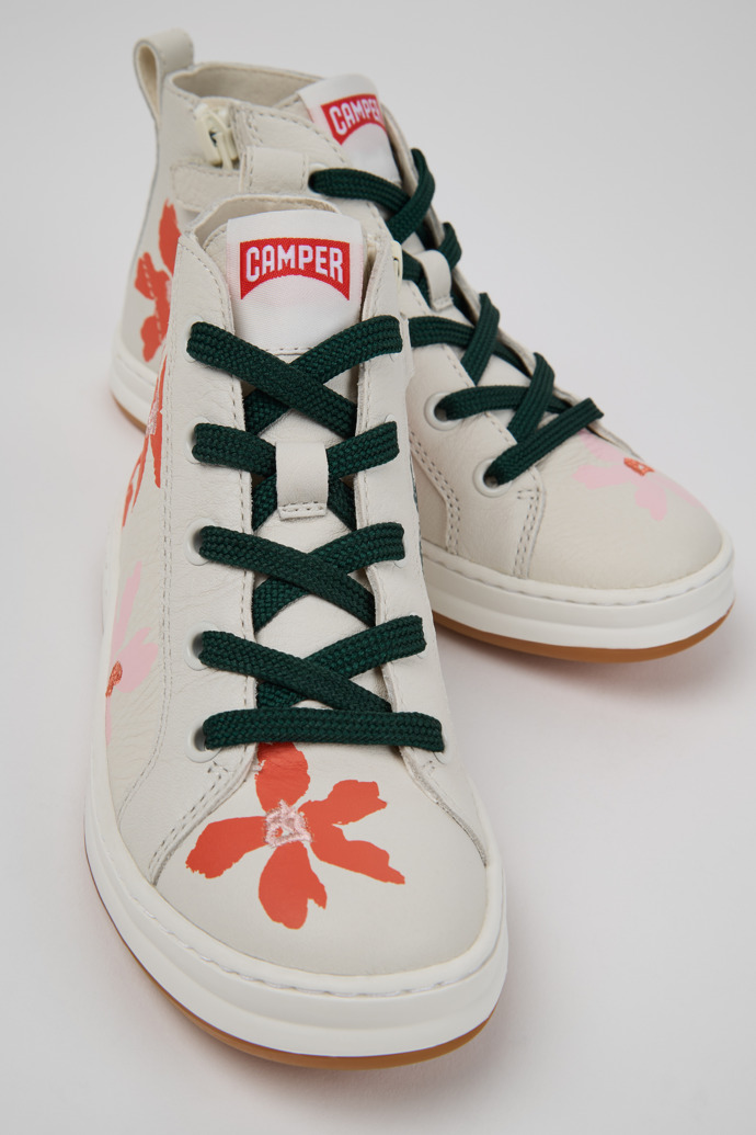 Twins Multicolor Leather Sneaker Booties for Kids.