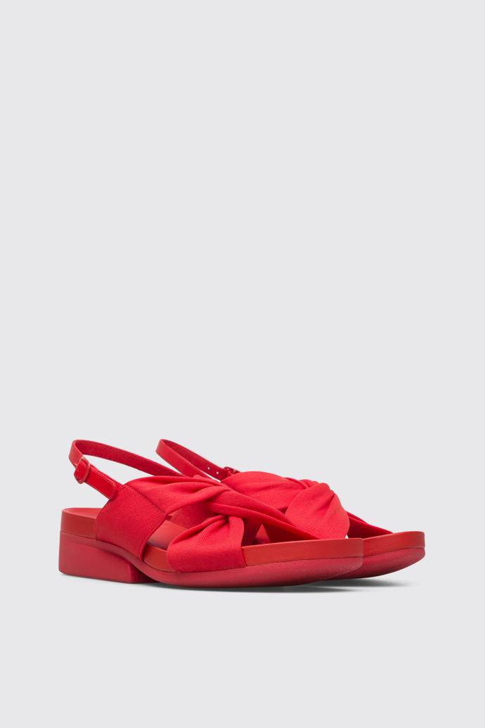 Minikaah Red sandal for women