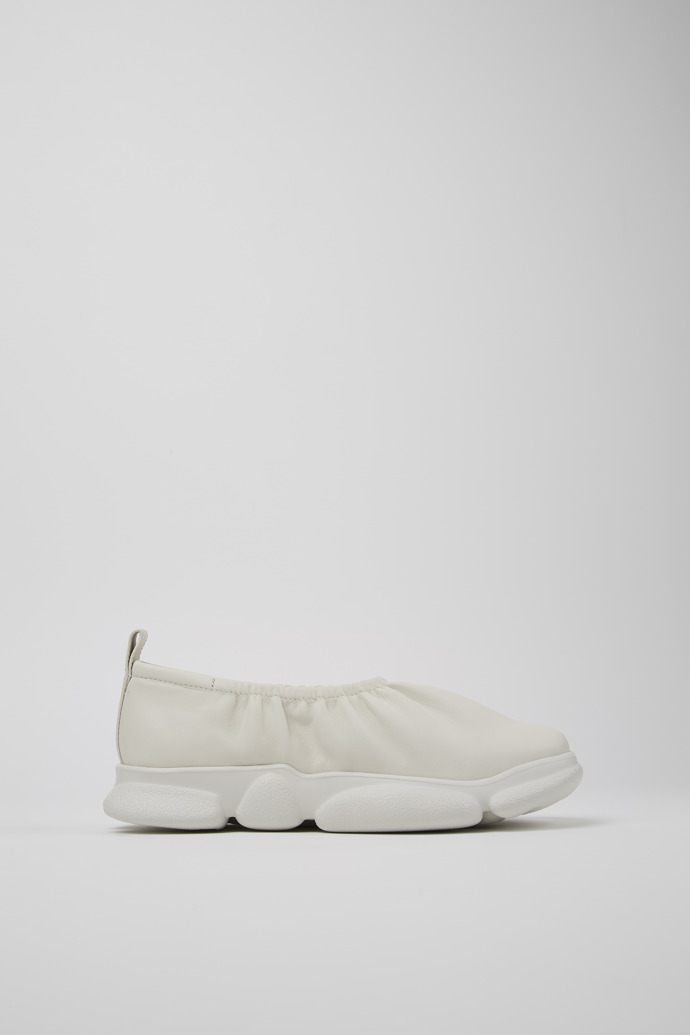 Karst White Leather Women's Shoe.