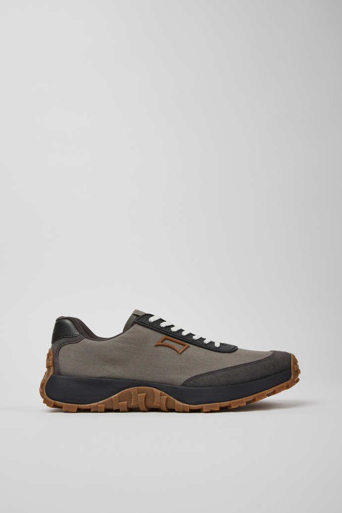 Drift Trail Gray Textile and Nubuck Shoes for Men.