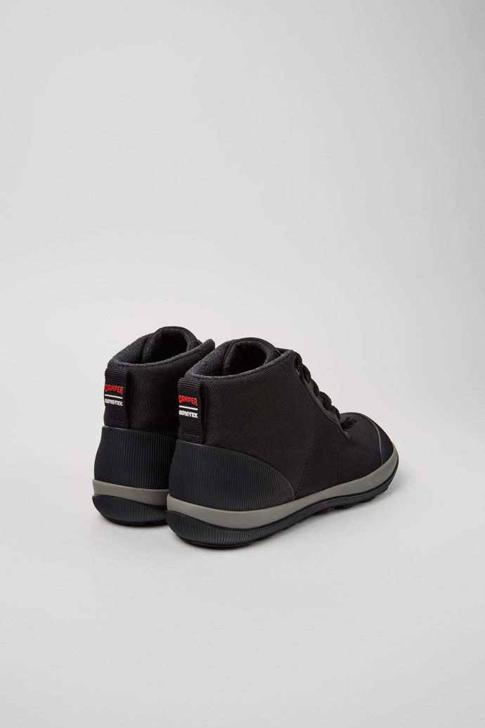 Peu Pista GM - GORE-TEX Black Textile Ankle Boots for Men.