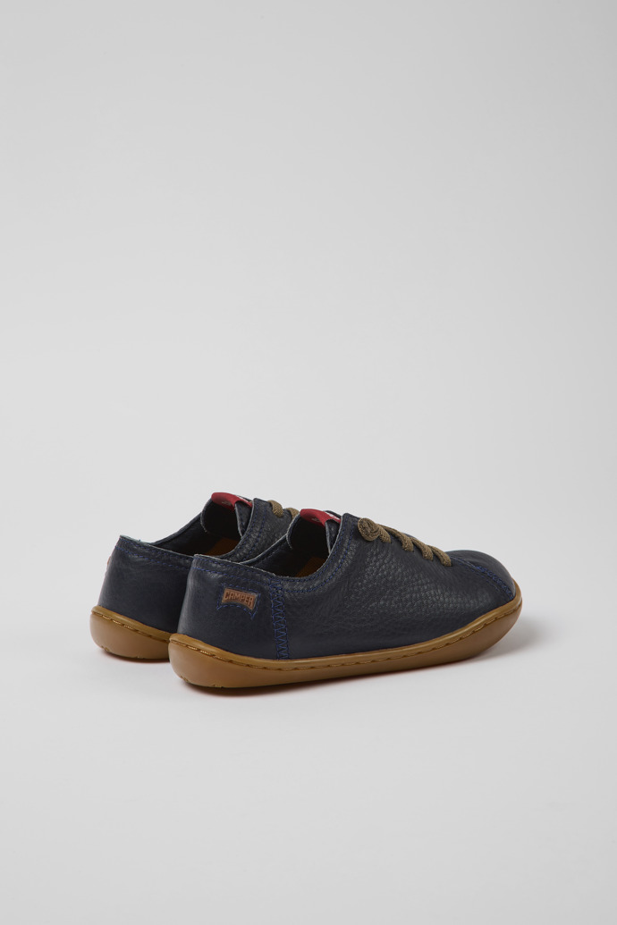 Peu Blue Leather Kids' Shoes.