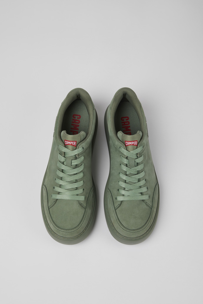 Runner K21 Green nubuck sneakers for men