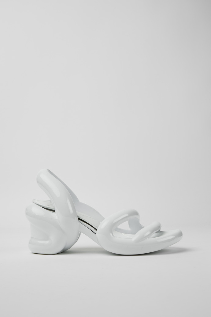 Kobarah White unisex sandals