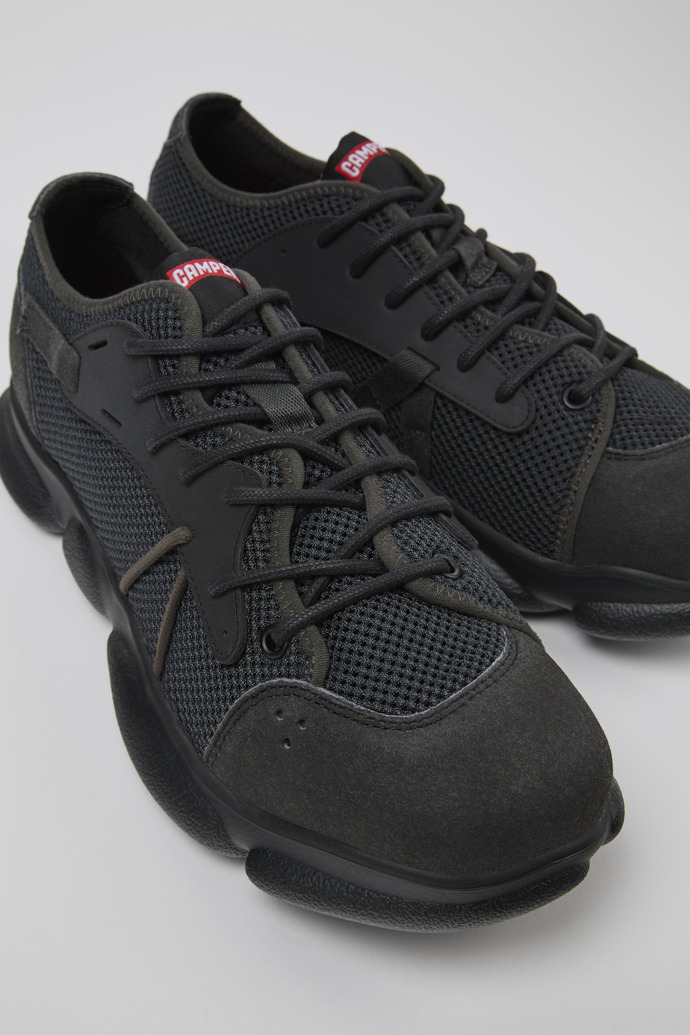 Karst Sorona® Gray and black Textile Sneaker for Men
