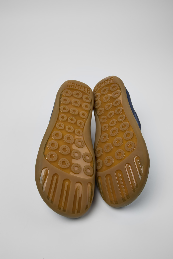 Peu Blue nubuck shoes for men