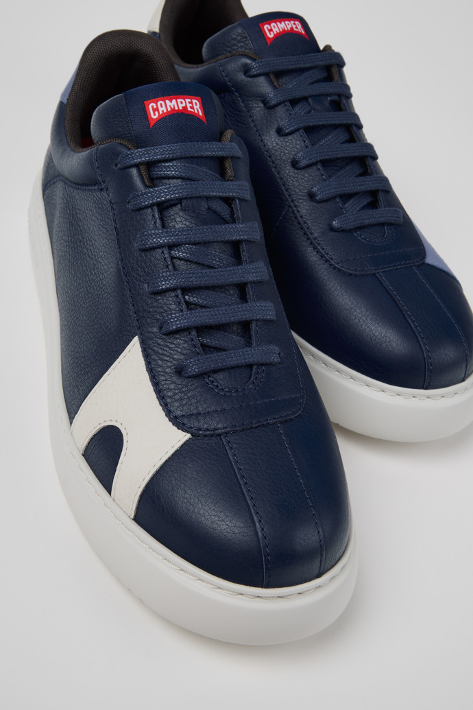 Twins Multicolor Leather Sneakers for Men.