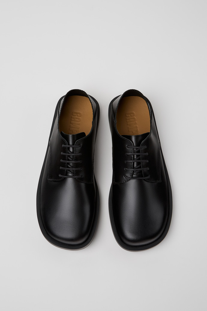 Don Black Leather Men's Shoes.