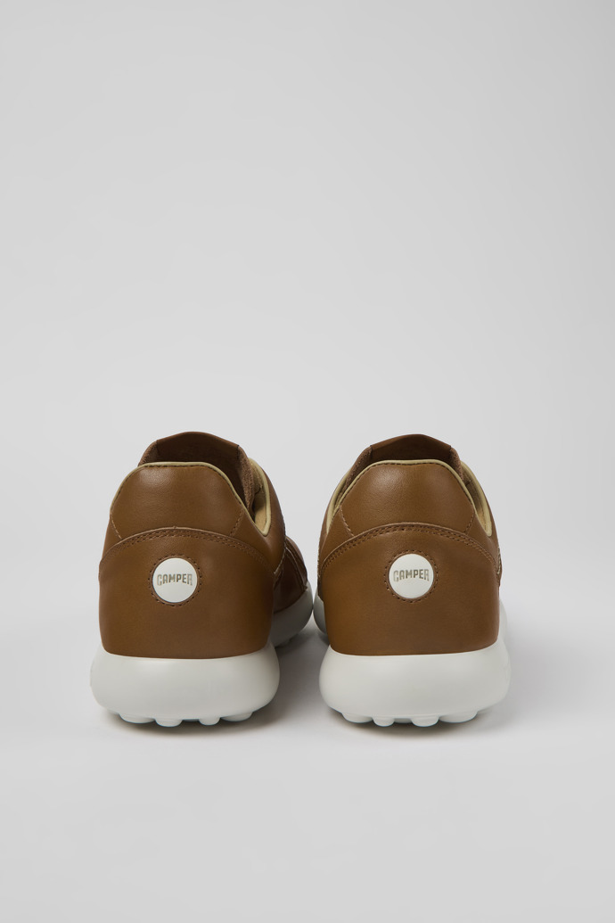 Pelotas XLite Brown leather sneakers for men