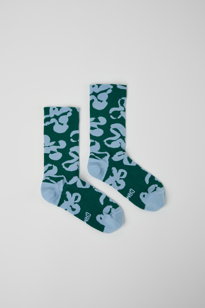 Calma Socks PYRATEX® Green and blue PYRATEX® socks