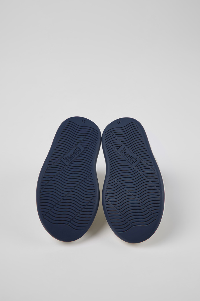 Twins White leather sneakers for kids