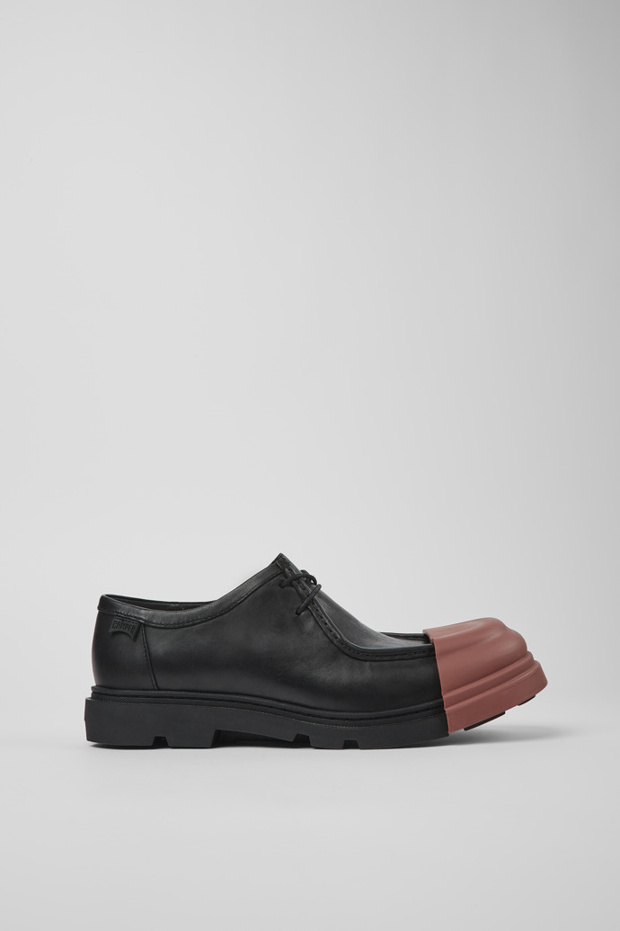 Junction Black Leather Wallabee for Men